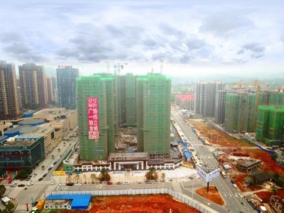 武冈壹号名邸2021年4月高空航拍全景